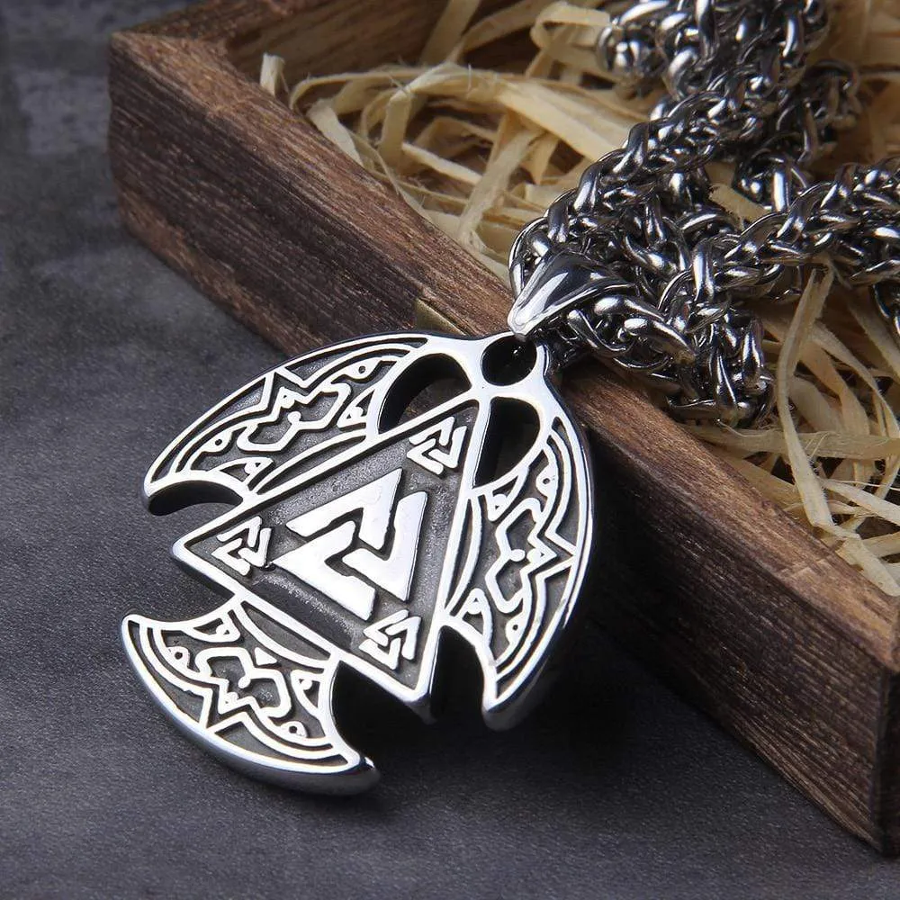 Collier de pouvoir Viking - Rune Valknut