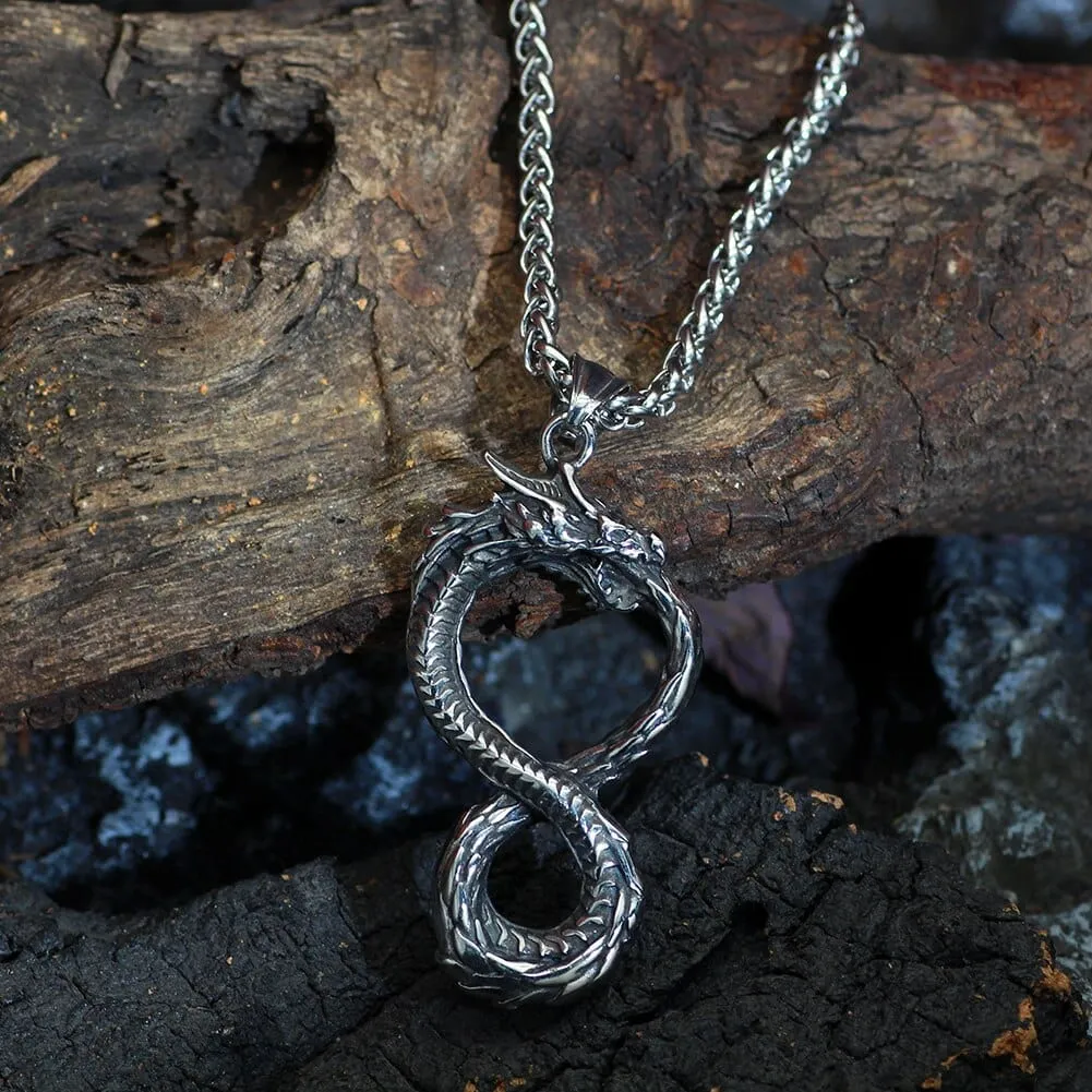 Collier du dragon Ouroboros