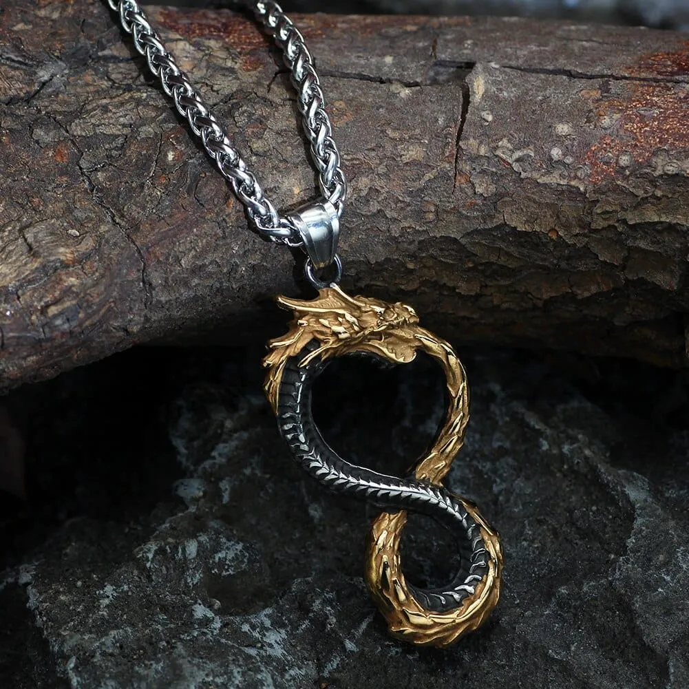 Collier du dragon Ouroboros