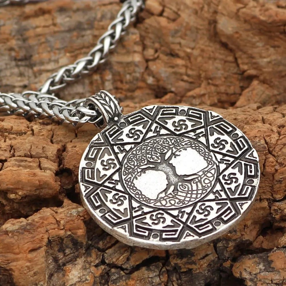 Collier talisman sacré Yggdrasil