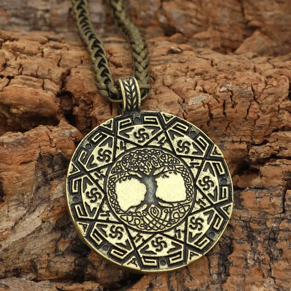 Collier talisman sacré Yggdrasil