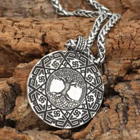 Collier talisman sacré Yggdrasil