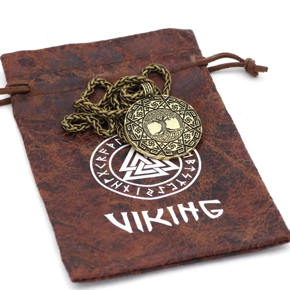 Collier talisman sacré Yggdrasil