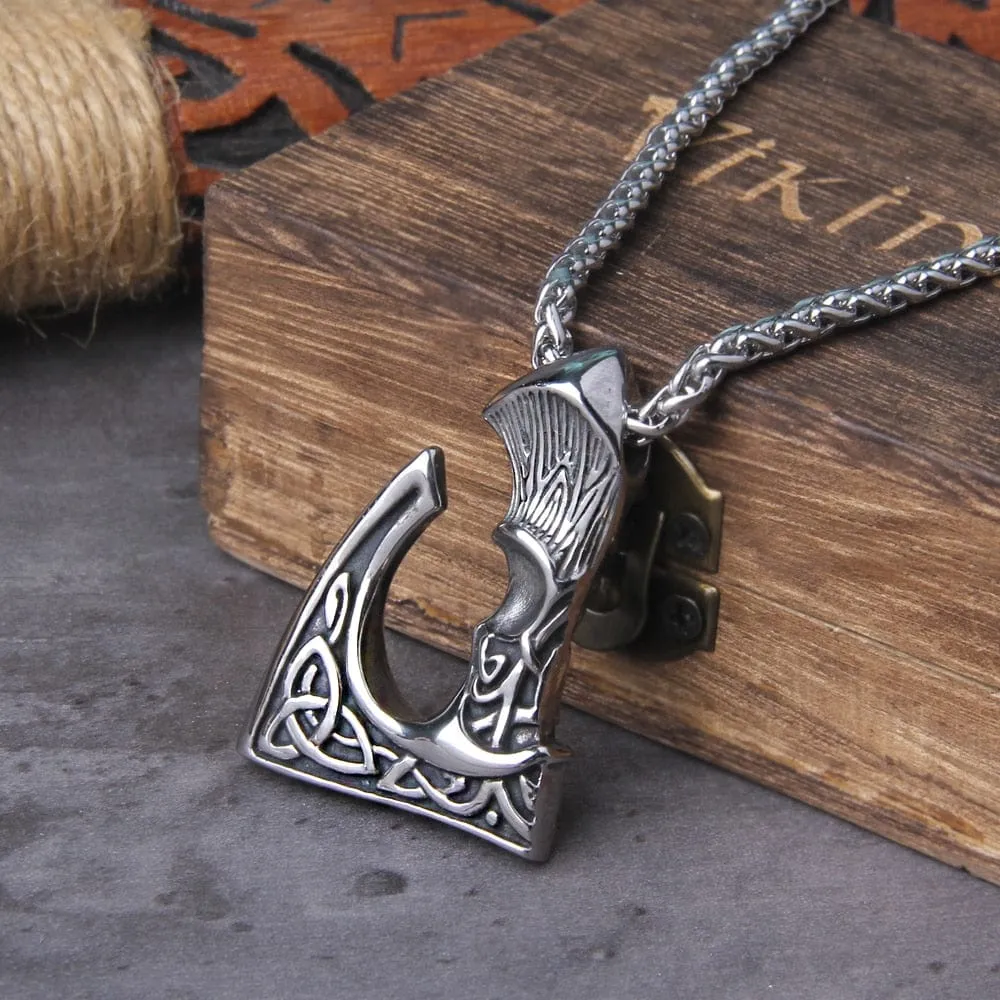 Collier Viking "Amulette de la Bataille Nordique"