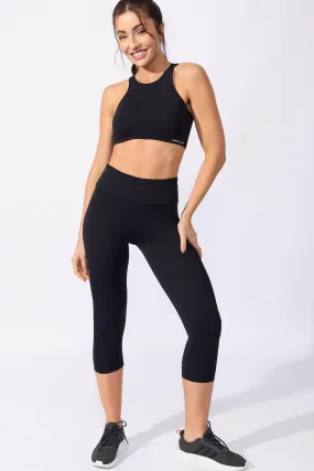 Conjunto Fitness Corsário Texturizado Preto