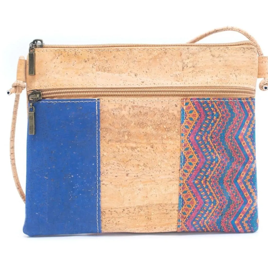 Cork Pattern Messenger Bag P-210