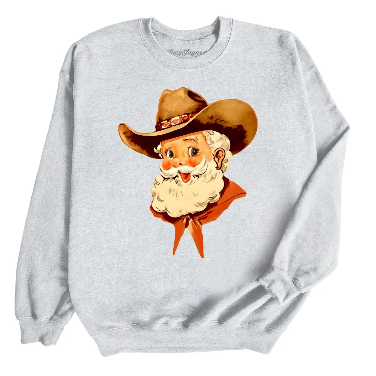 Cowboy Santa Sweatshirt