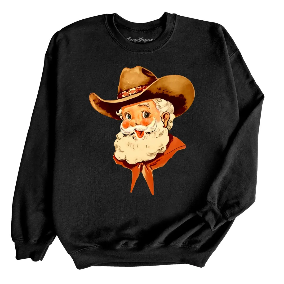 Cowboy Santa Sweatshirt