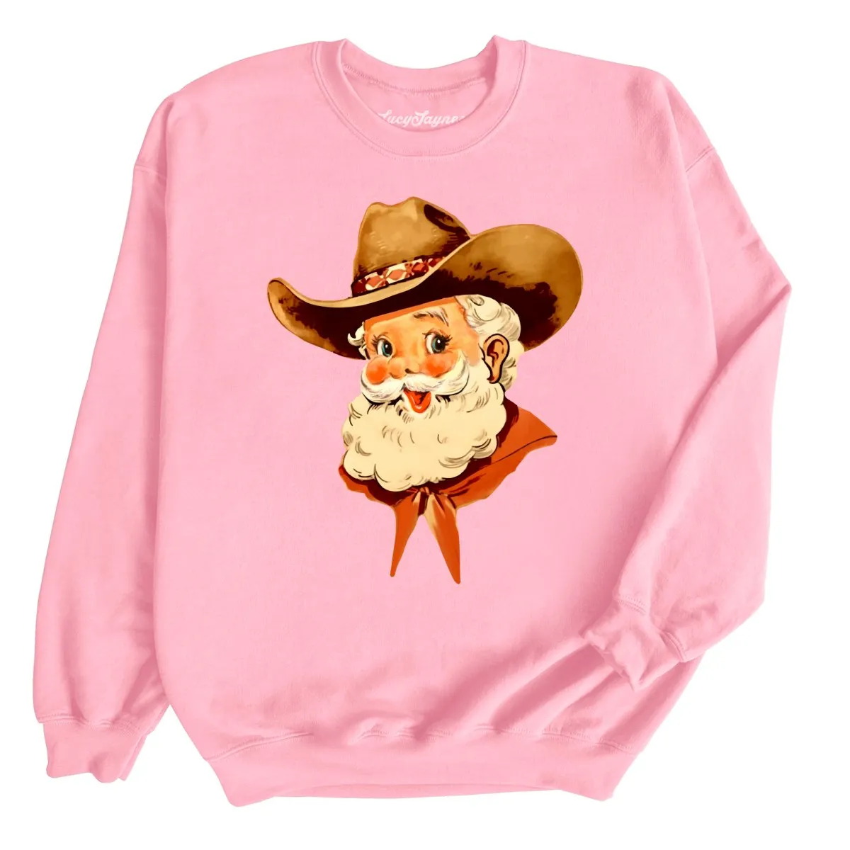 Cowboy Santa Sweatshirt