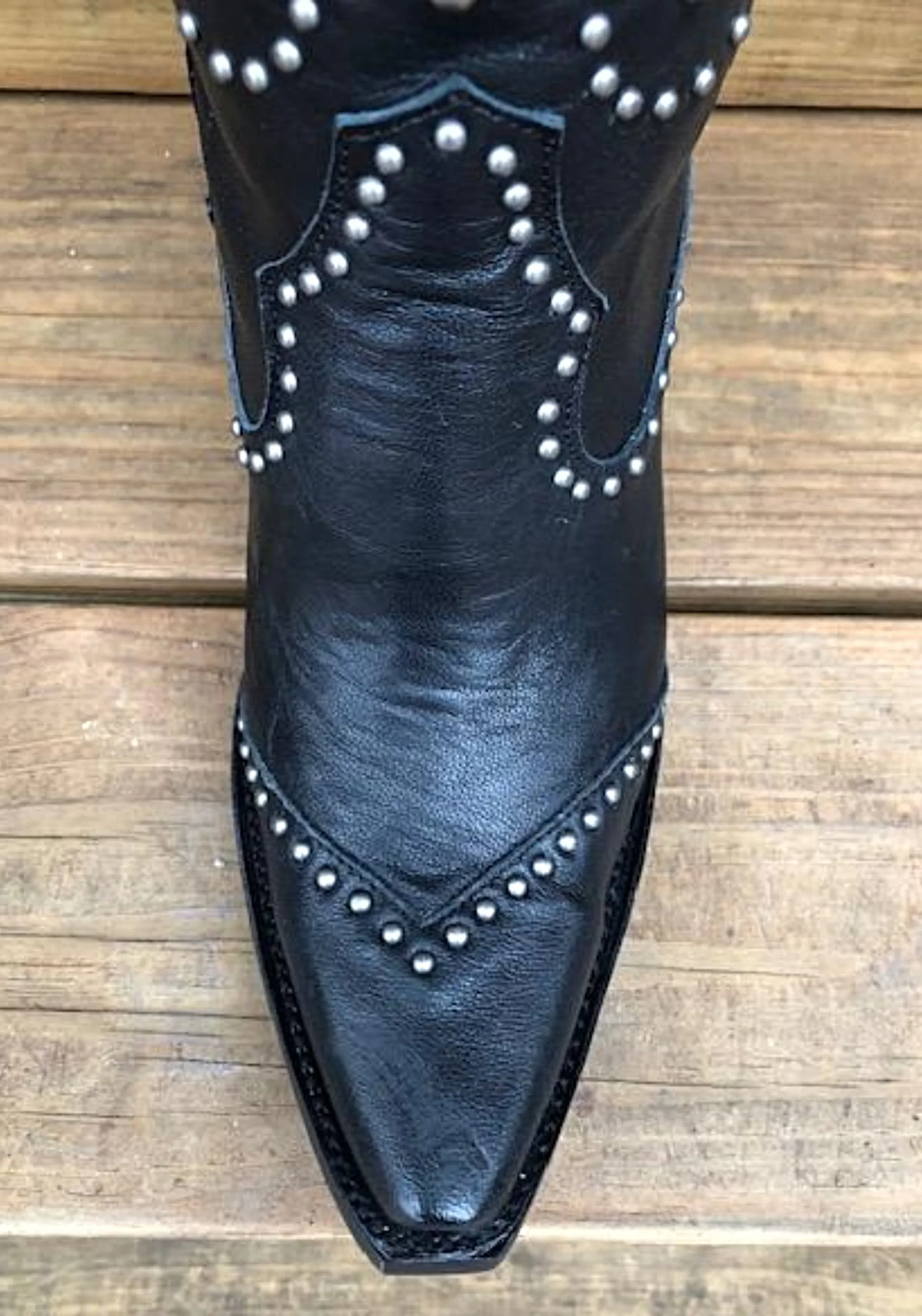 Cowgirl Kim Custom Black Sunshine Boots by Lane Boots