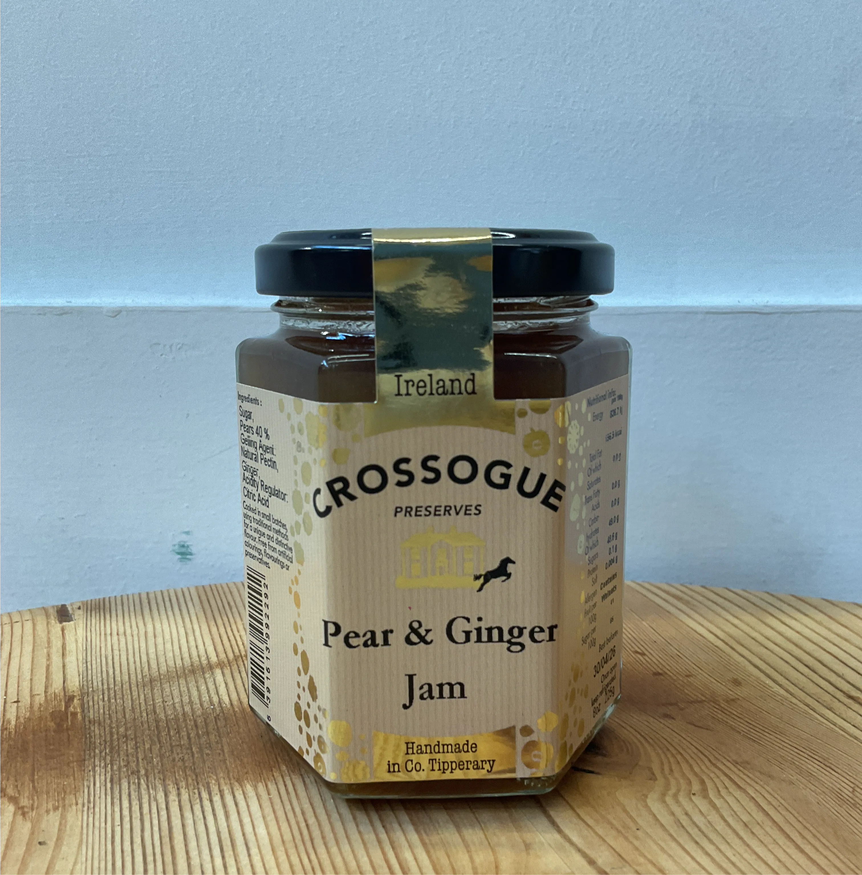 Crossogue Pear & Ginger Jam 225g