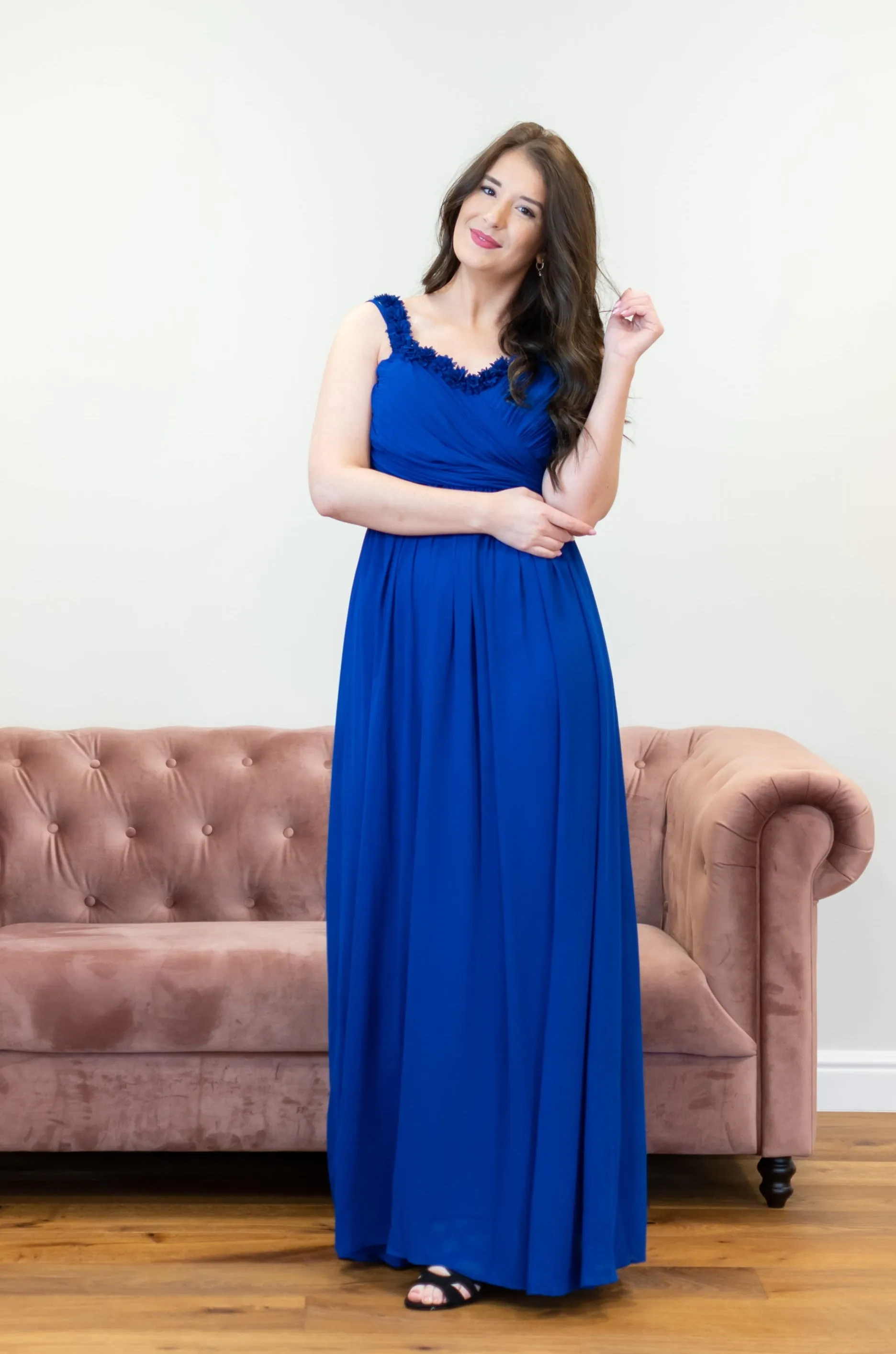 Daisy Dress - Bright Blue