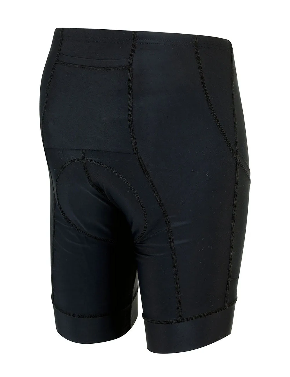 Damen Fahrradhose Kurz Pro Schwarz