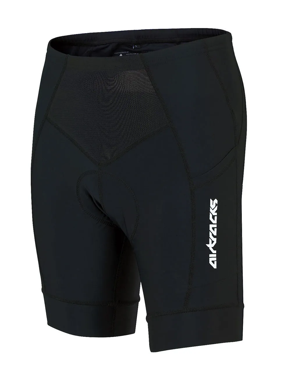 Damen Fahrradhose Kurz Pro Schwarz