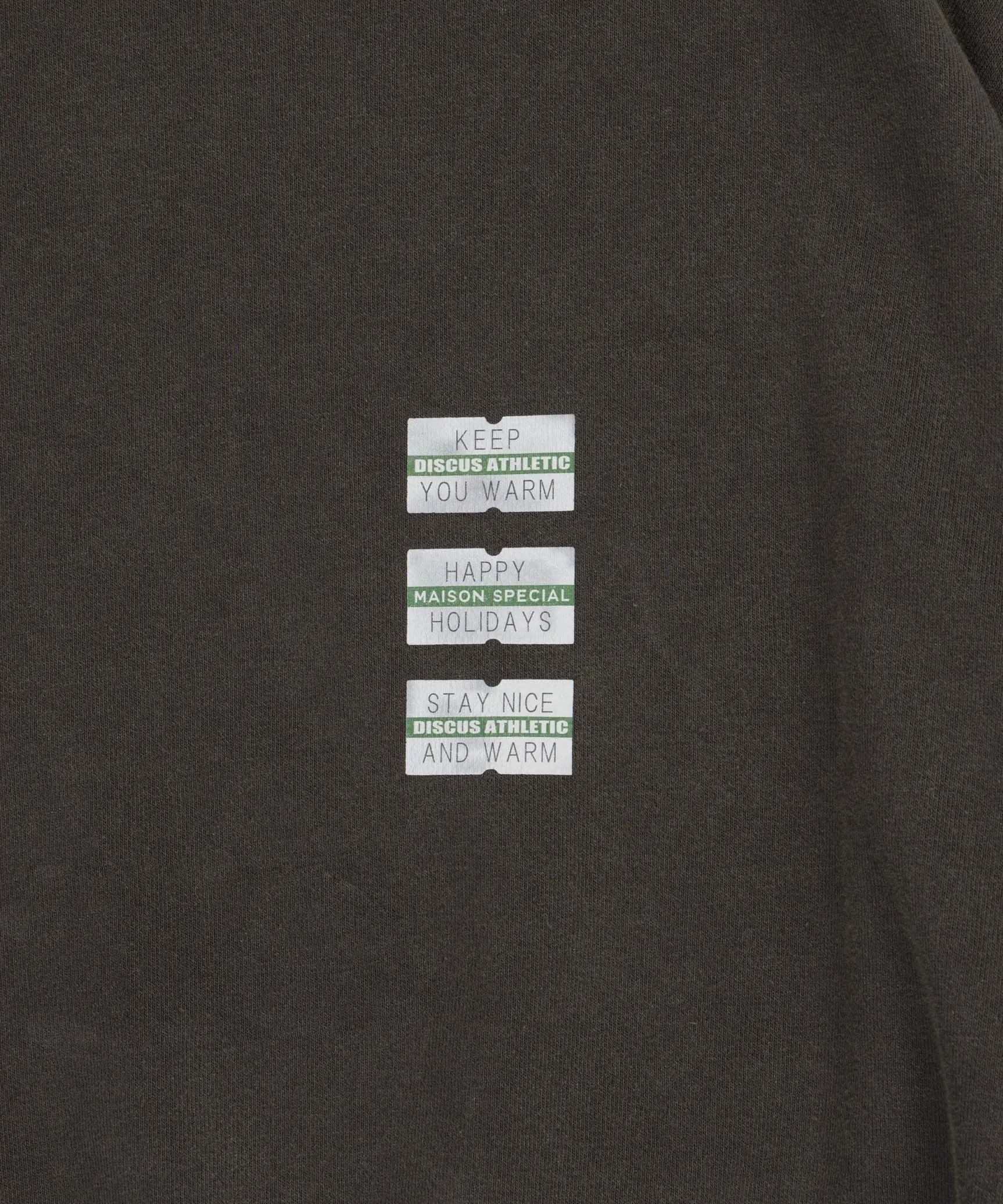 DISCUS Collaboration Crew Neck Sweatshirt