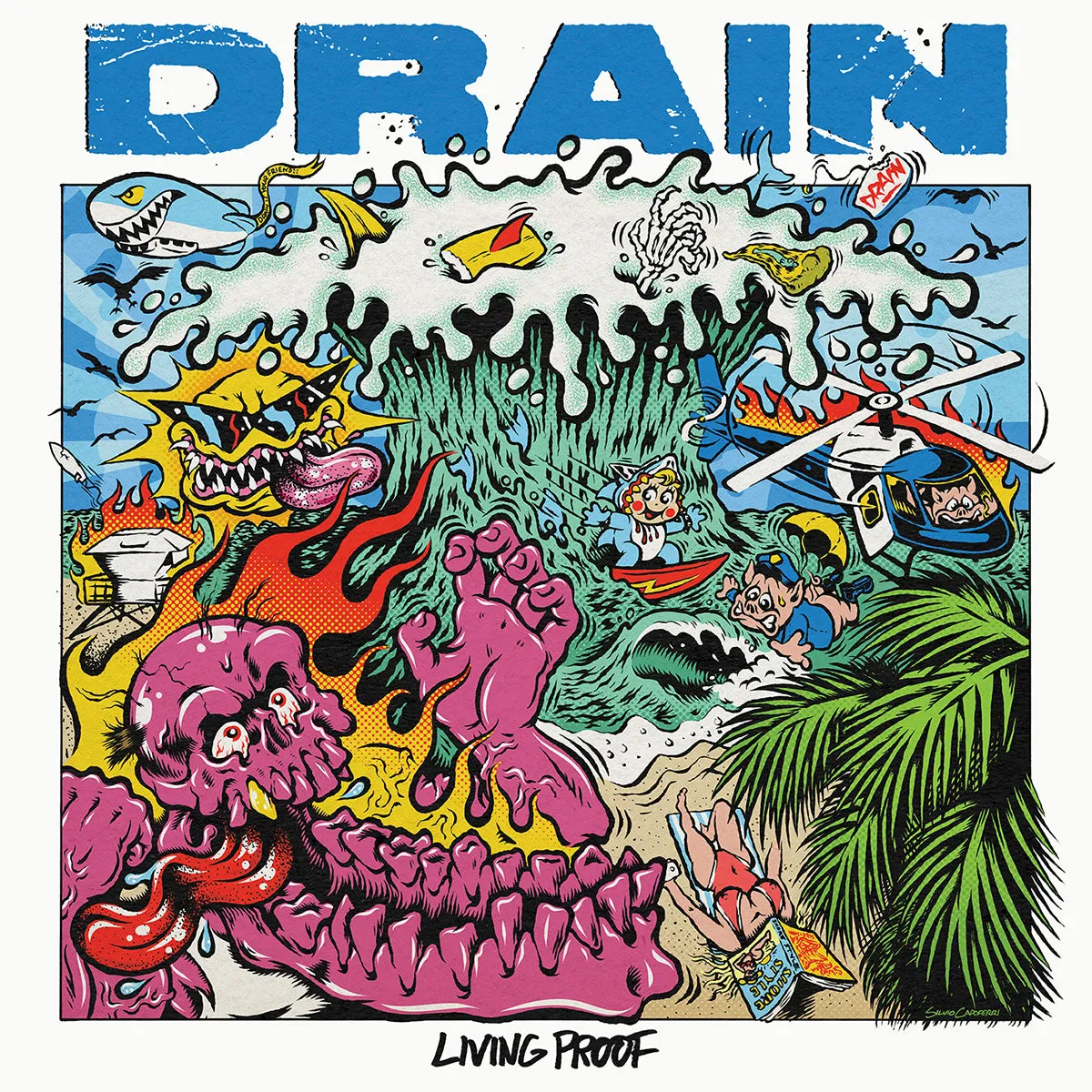 DRAIN "Living Proof" CD