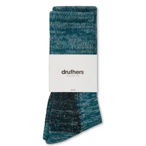 Druthers Defender Boot Socks - Marine Teal