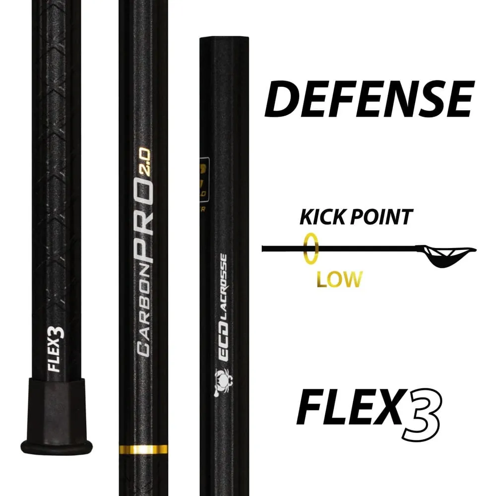 ECD CARBON PRO 2.0 Composite Defense Lacrosse Shaft