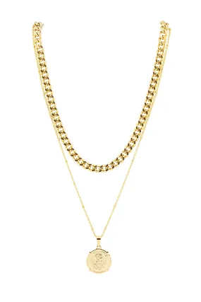 Edina Coin Necklace