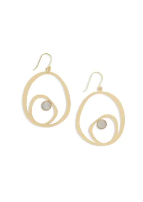 Ellis Earrings | Moonstone