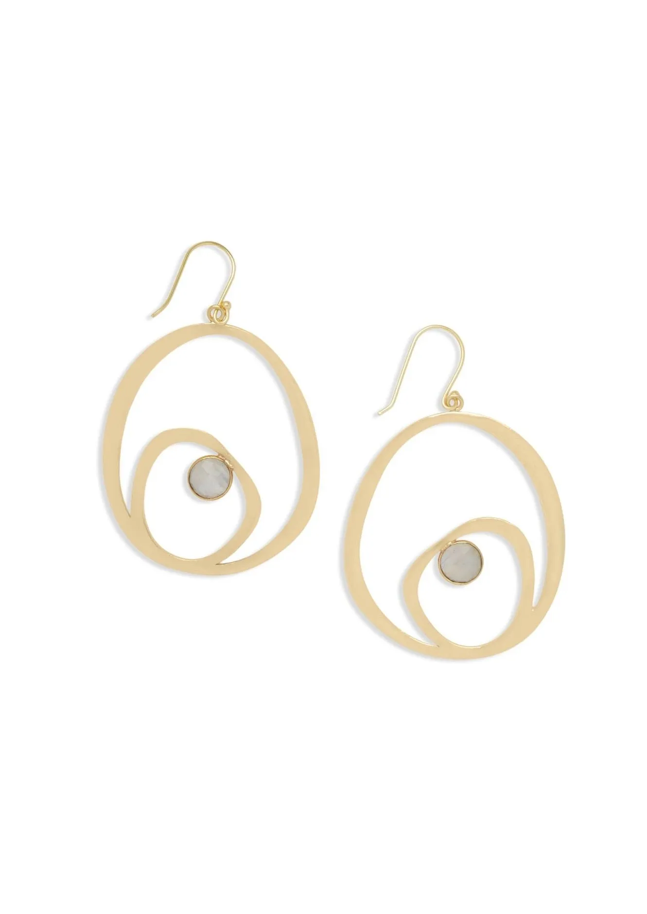 Ellis Earrings | Moonstone