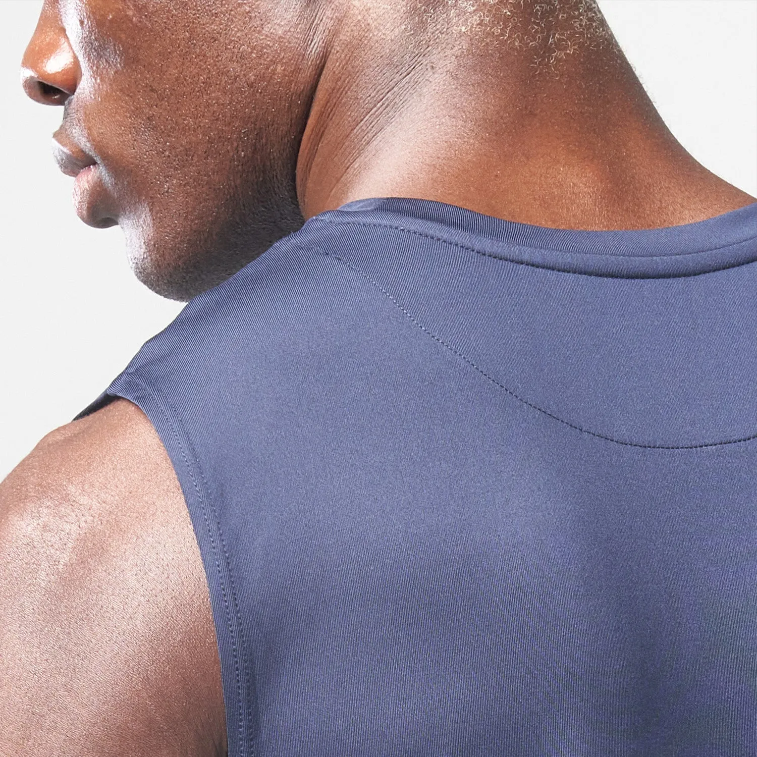 Essential Gym Tank- Navy