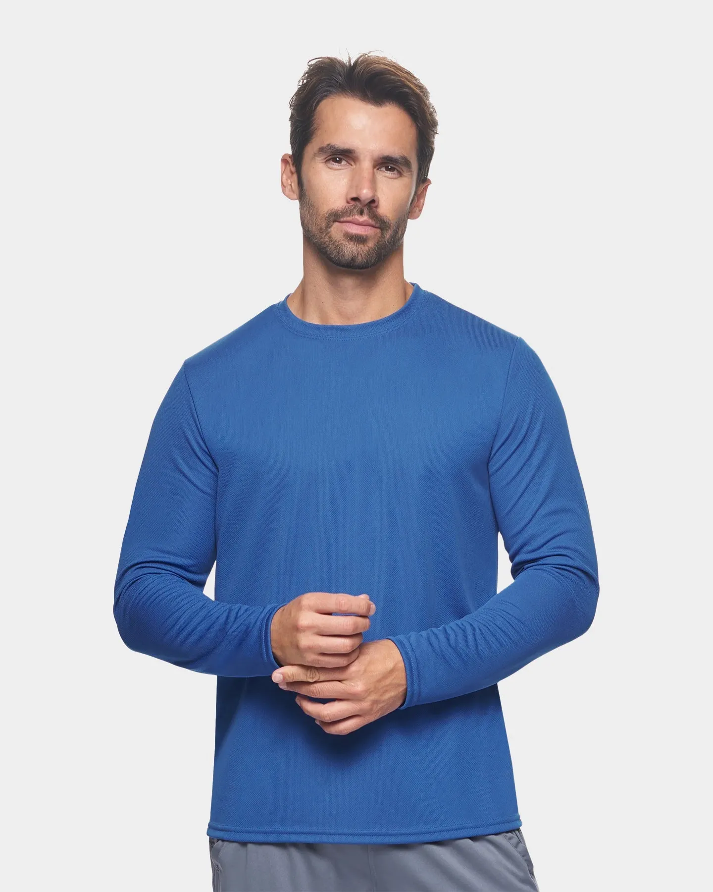 Expert Brand Oxymesh Men's Performance Long Sleeve - Extended Sizes