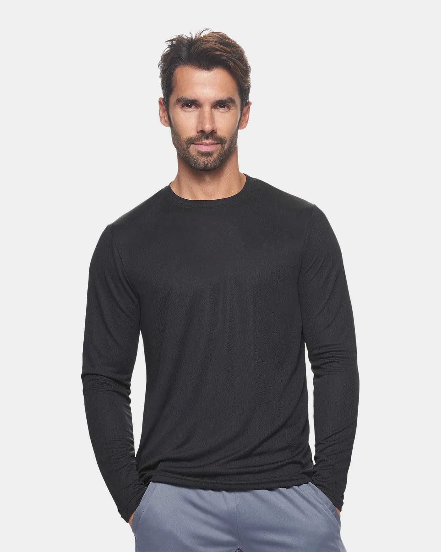 Expert Brand Oxymesh Men's Performance Long Sleeve - Extended Sizes