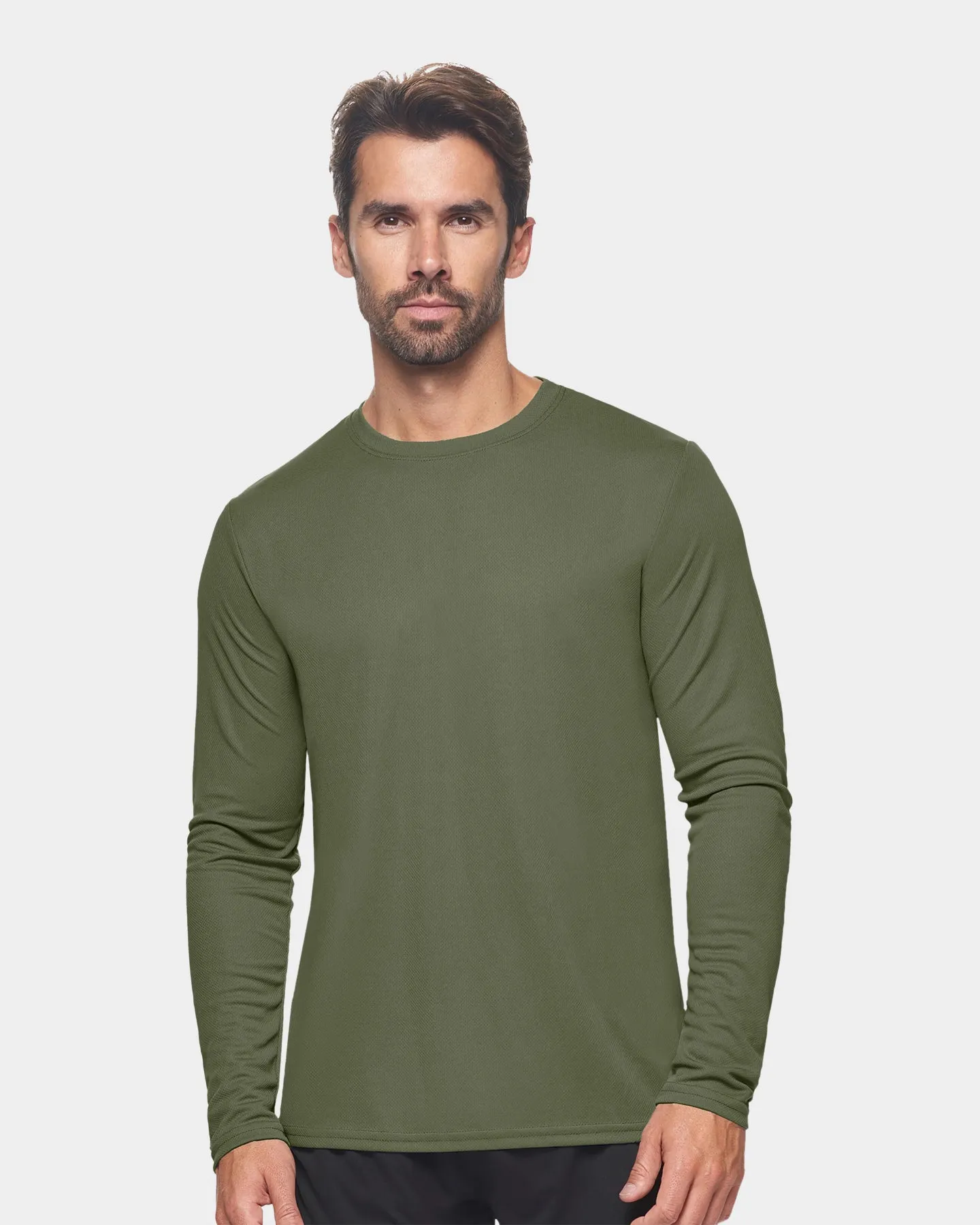 Expert Brand Oxymesh Men's Performance Long Sleeve - Extended Sizes