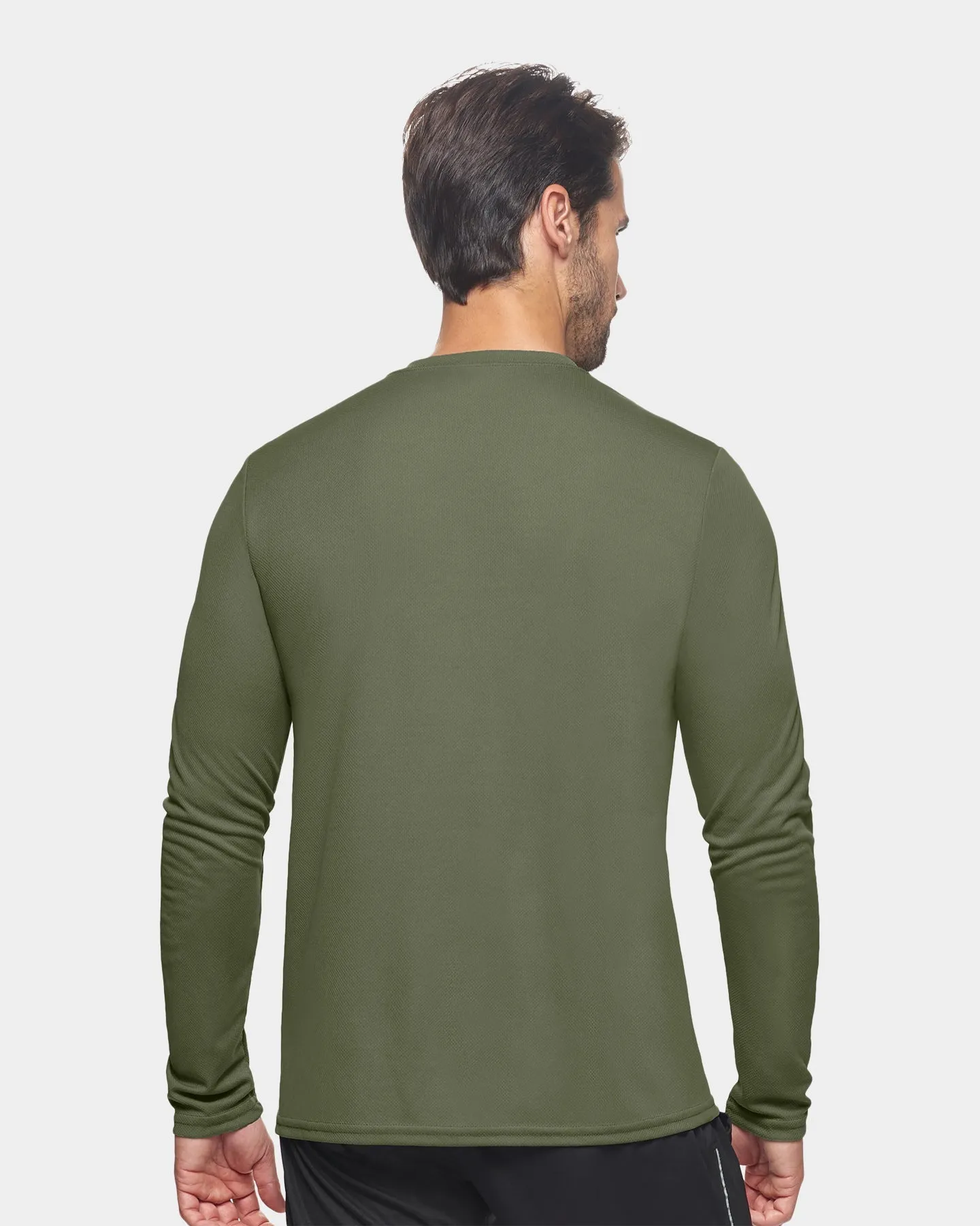 Expert Brand Oxymesh Men's Performance Long Sleeve - Extended Sizes