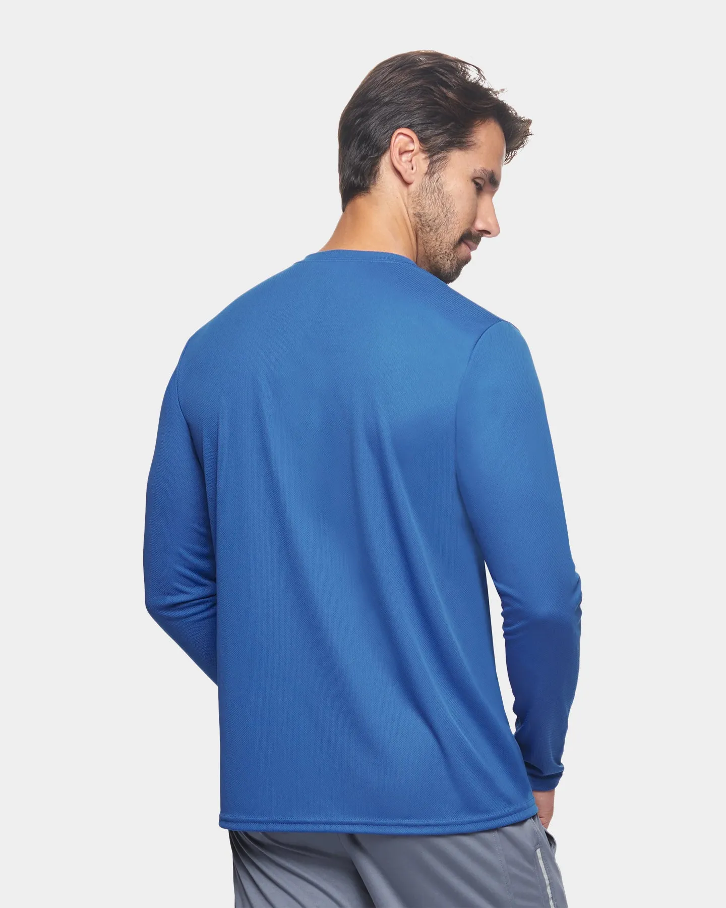 Expert Brand Oxymesh Men's Performance Long Sleeve - Extended Sizes