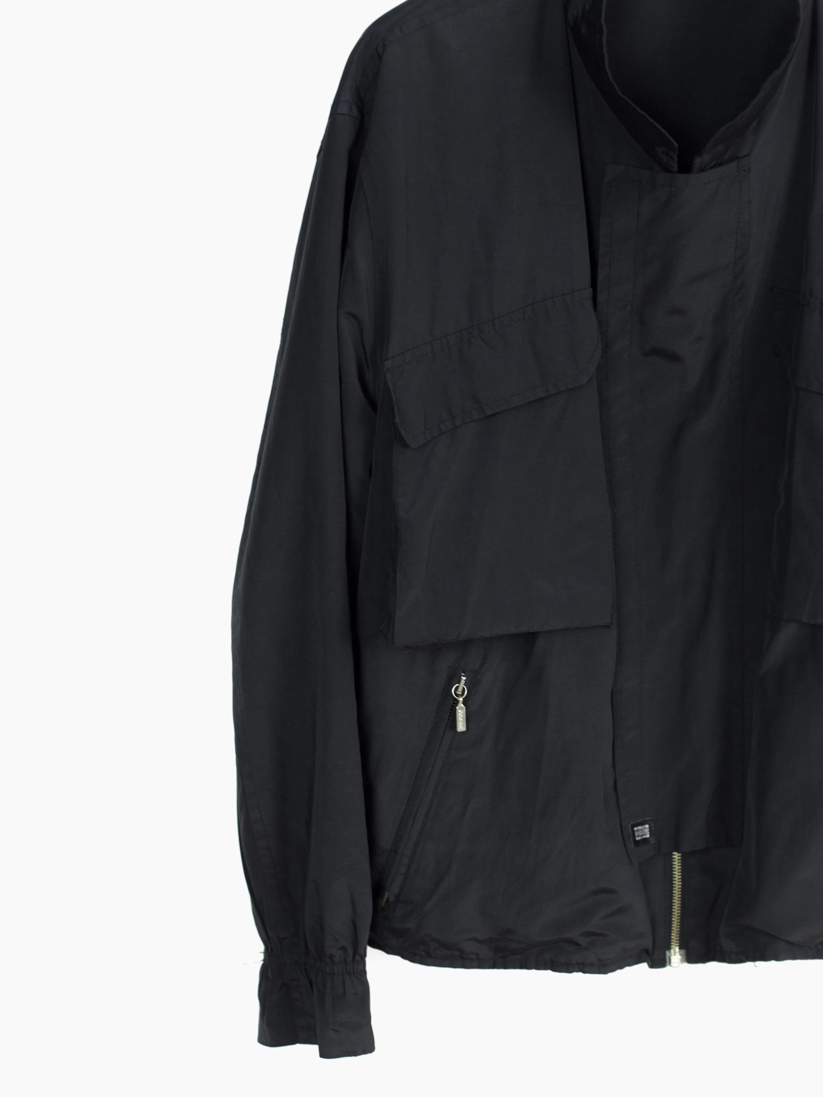 Gianfranco Ferre 90s Reversible Nylon Cargo Blouson