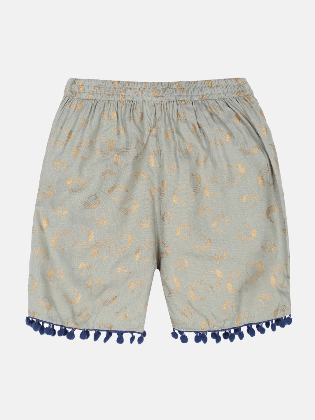 Girls AOP Print Shorts