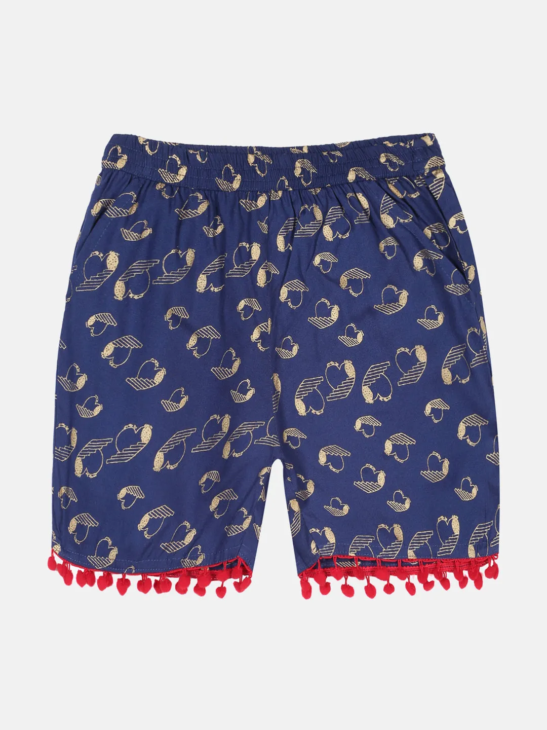 Girls AOP Print Shorts