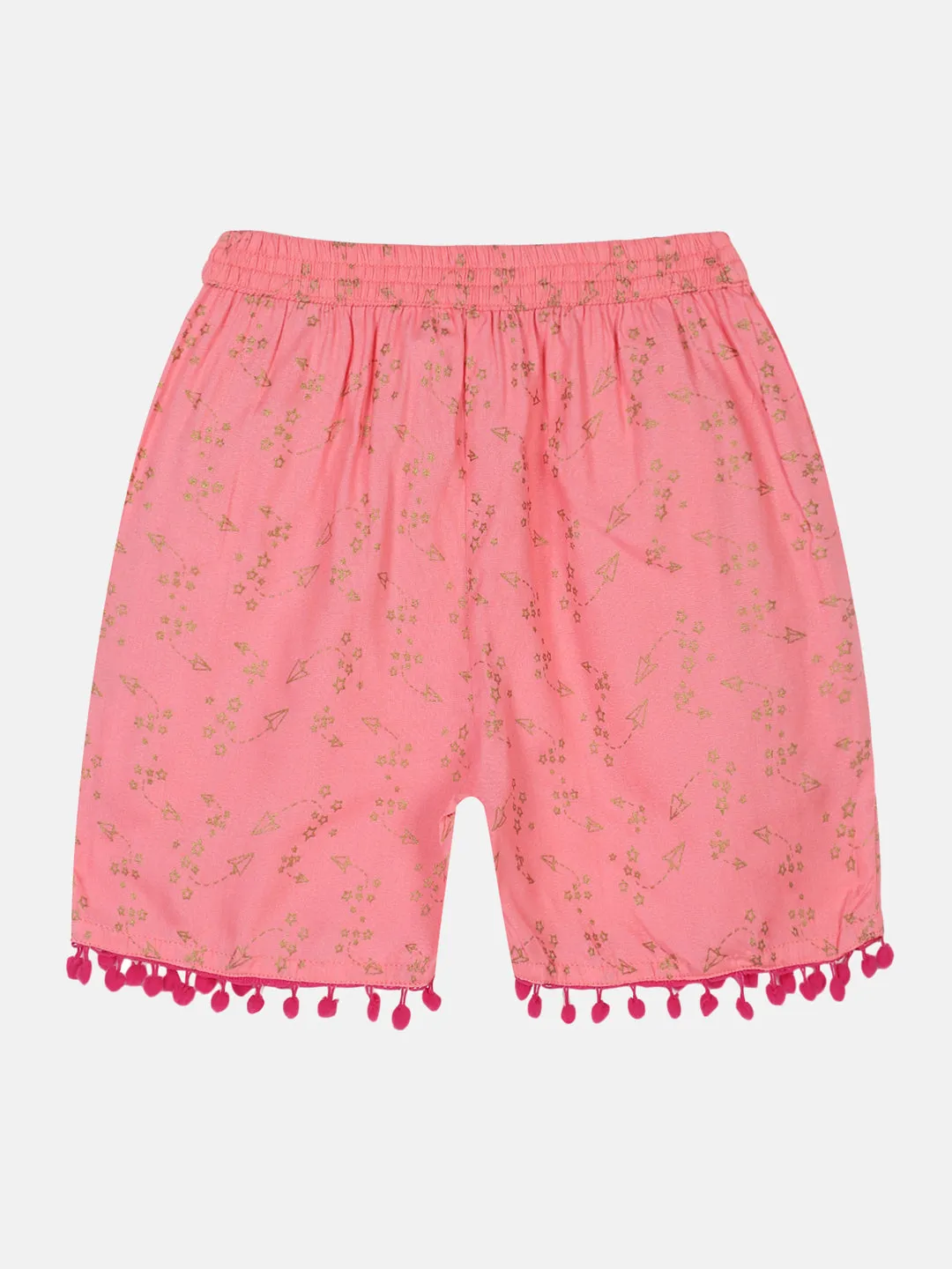 Girls AOP Print Shorts