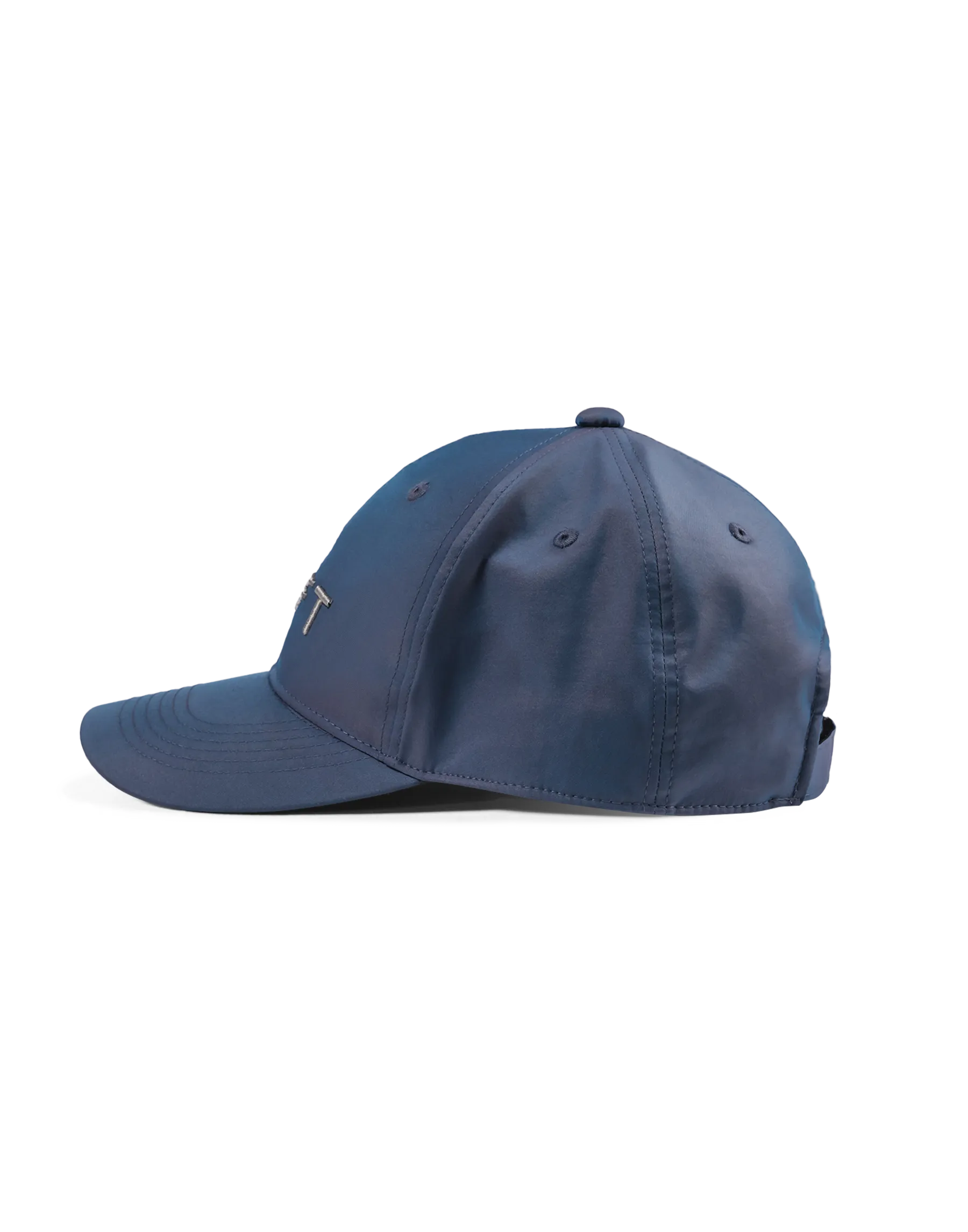 Glossy Nylon Cap - Blue