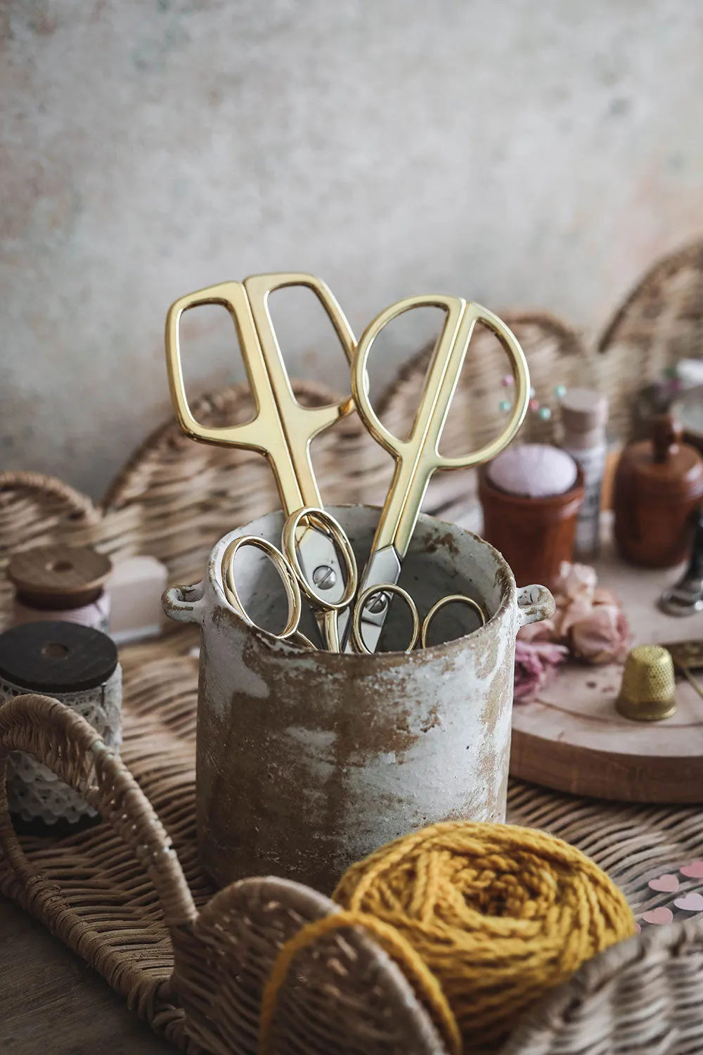 Gold Handle Office Scissors