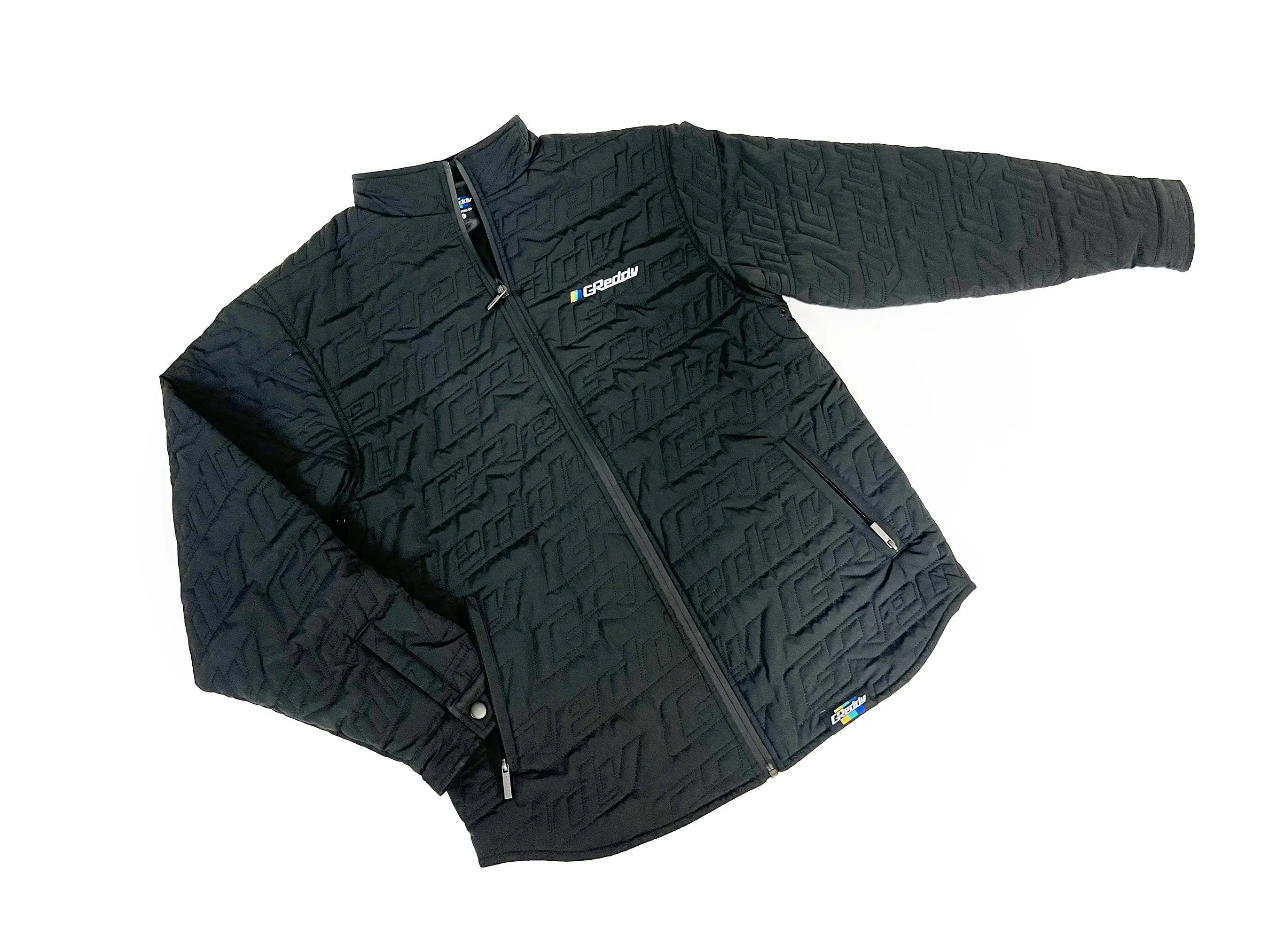 GReddy Quilted Nylon Jacket - Black