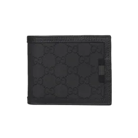 Gucci GG Nylon Black Wallet Man