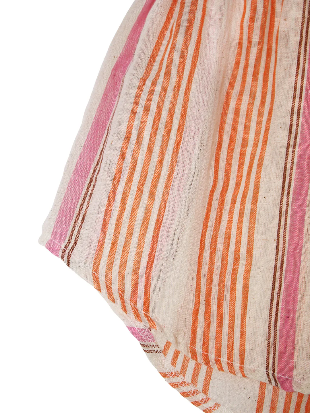 Handloom cotton shorts