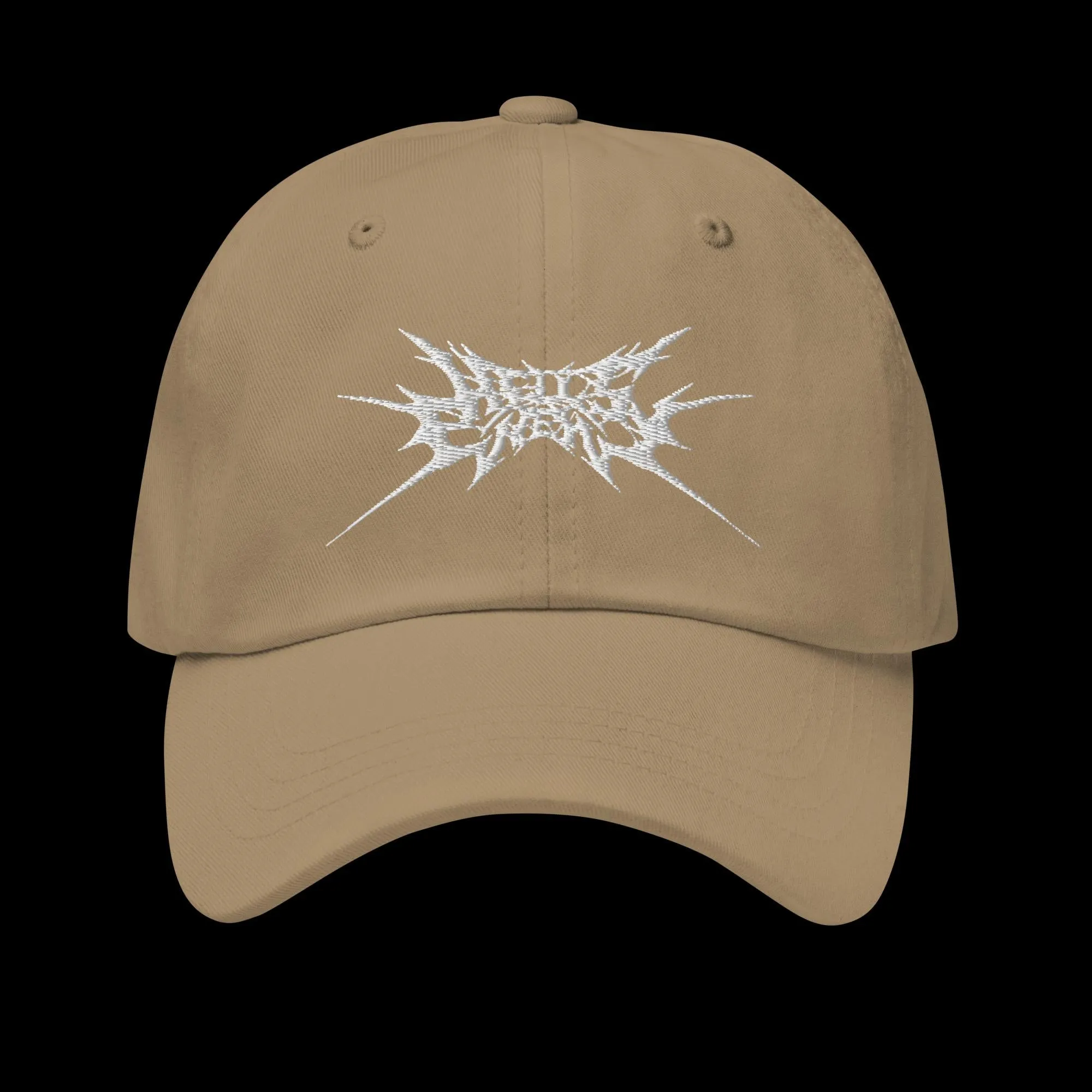 Hell's Enemy Dad Hat [New Logo - White Version]