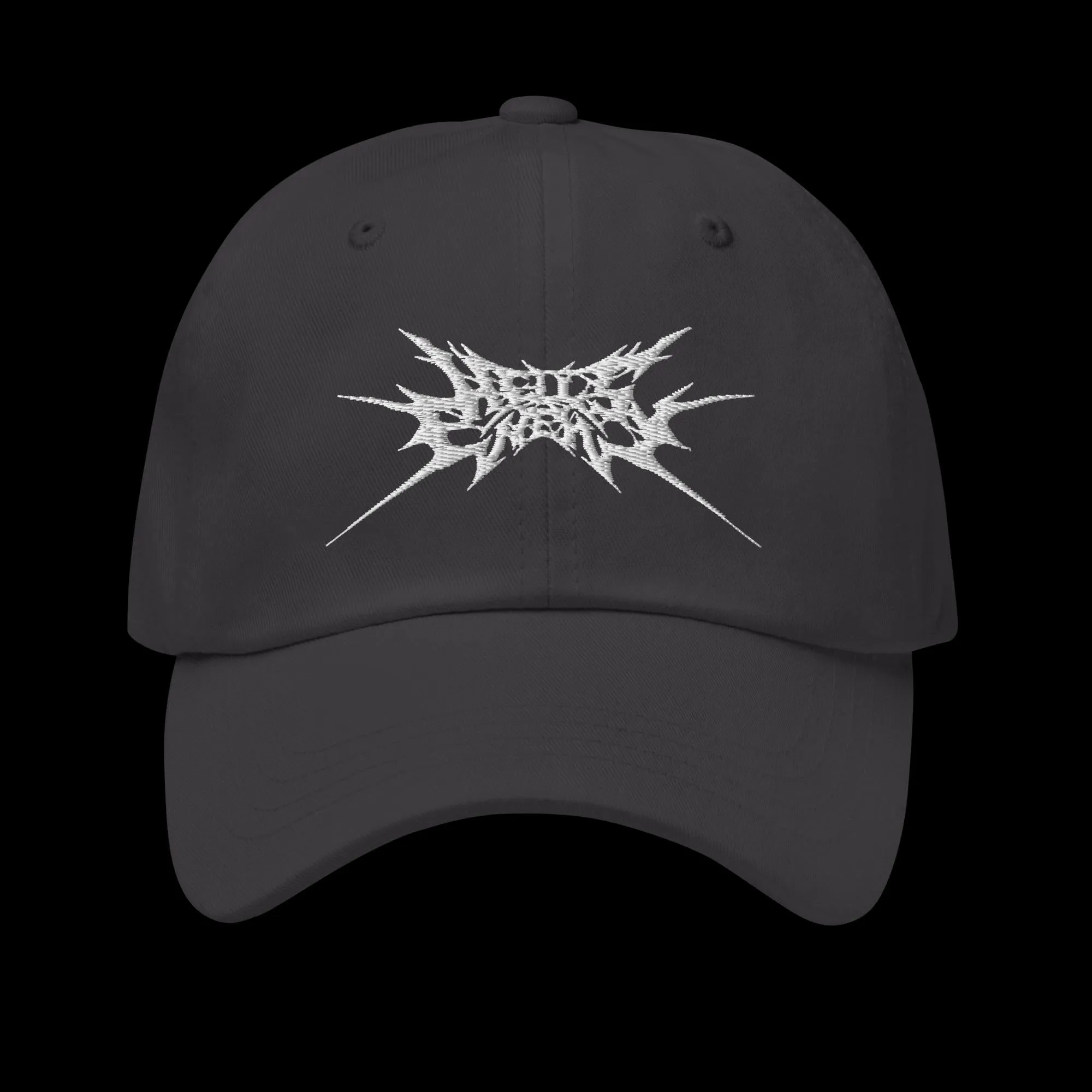 Hell's Enemy Dad Hat [New Logo - White Version]