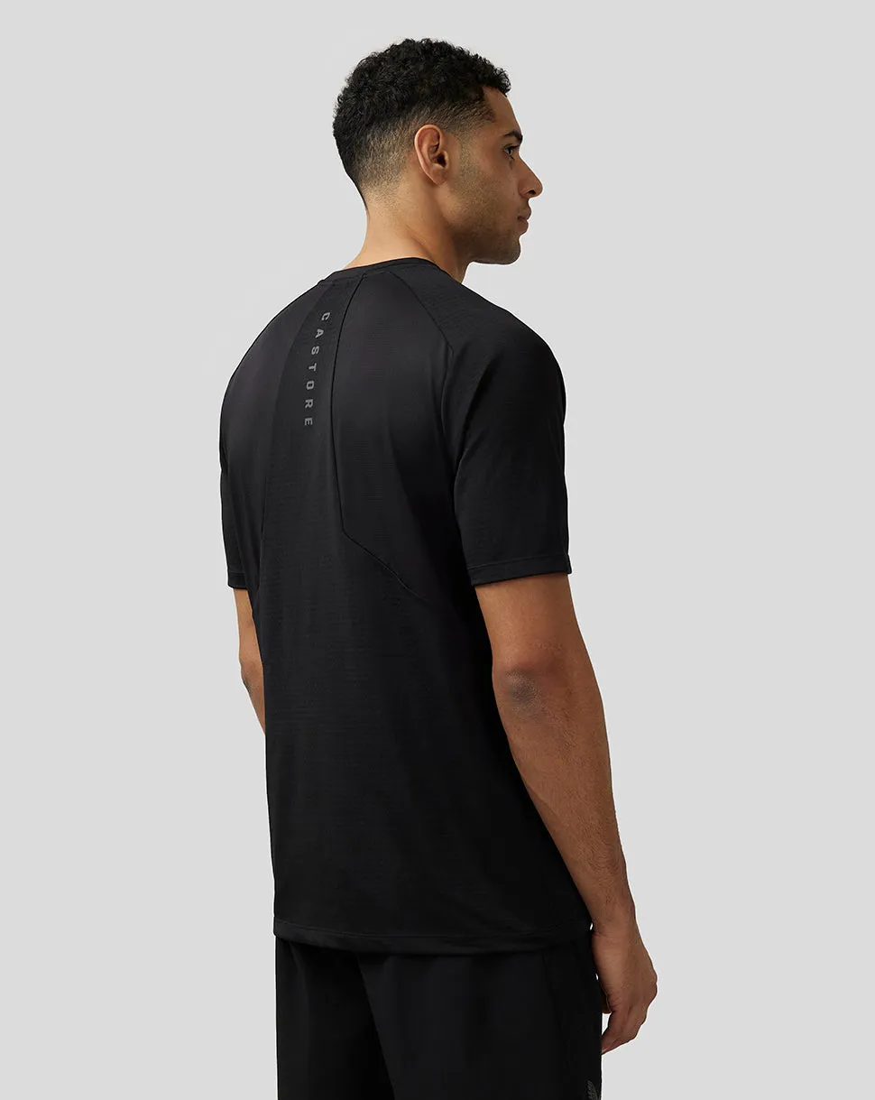 Heren Apex Aeromesh-T-shirt - Zwart