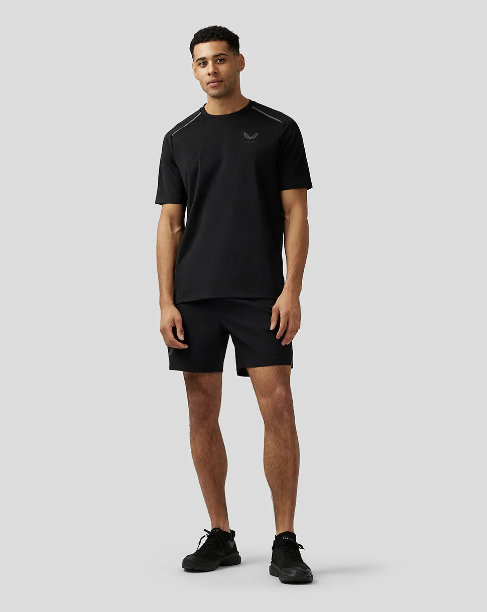 Heren Apex Aeromesh-T-shirt - Zwart