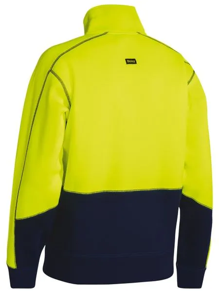 HI VIS FLEECE TWO TONE PULLOVER BK6989