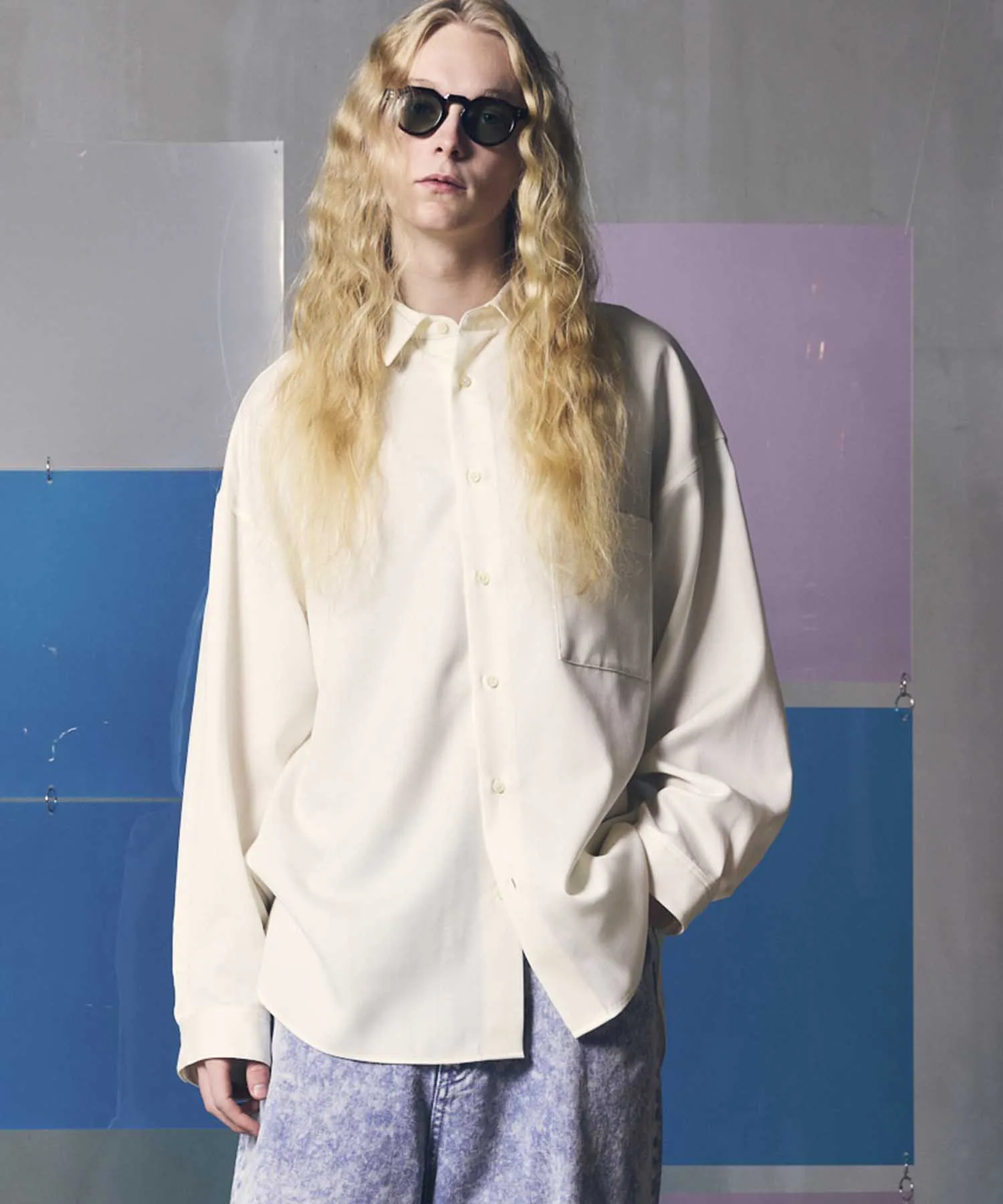 High Count Wool Prime-Over Shirt