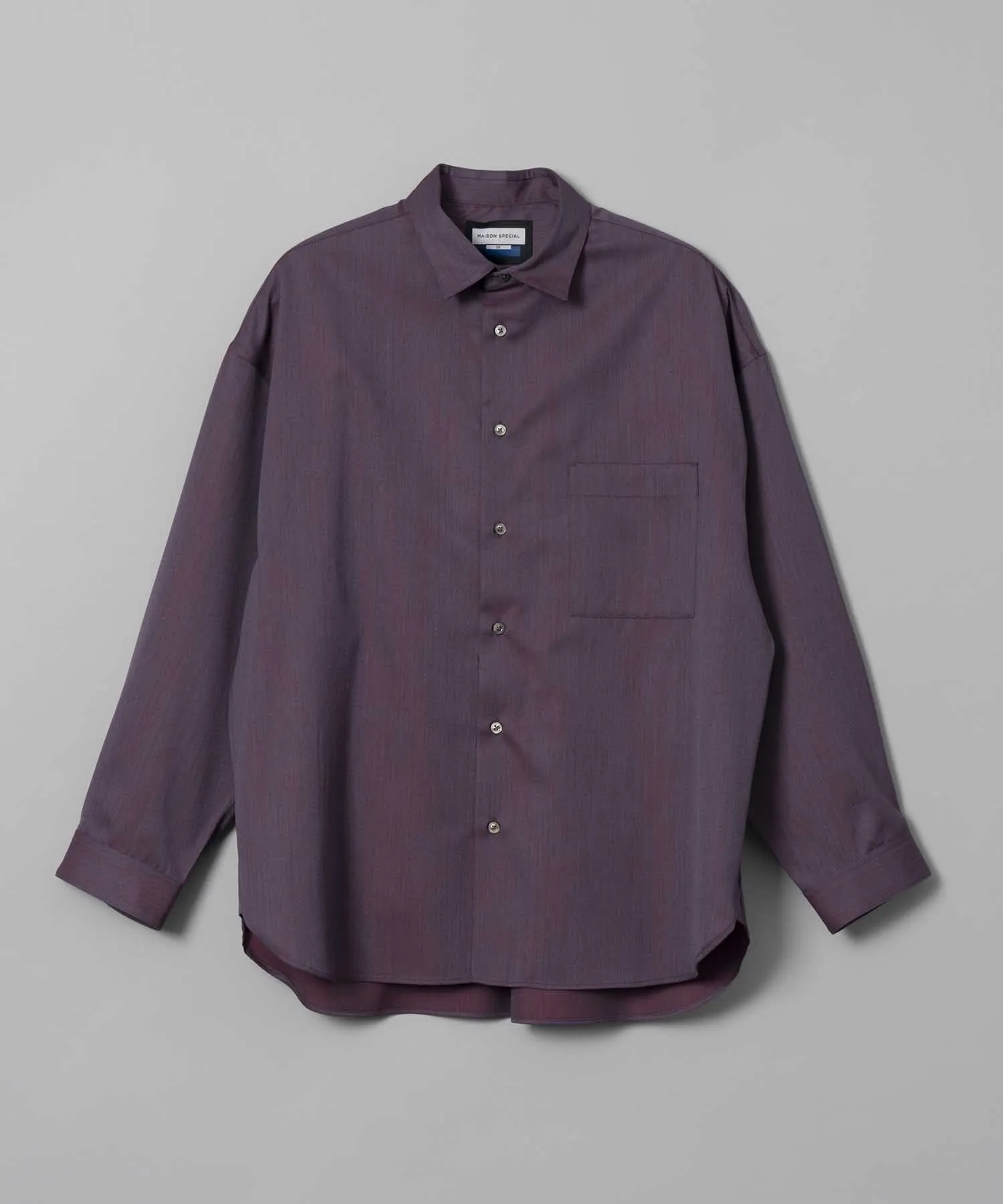 High Count Wool Prime-Over Shirt