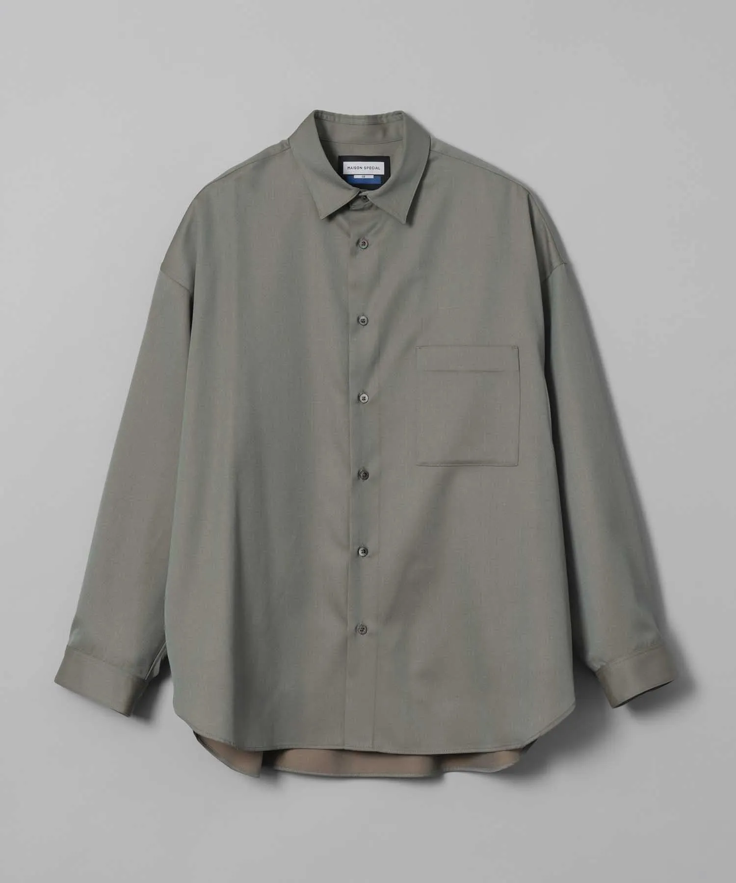 High Count Wool Prime-Over Shirt