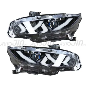 Honda Civic 2016-21 Lamborghini Style Headlight