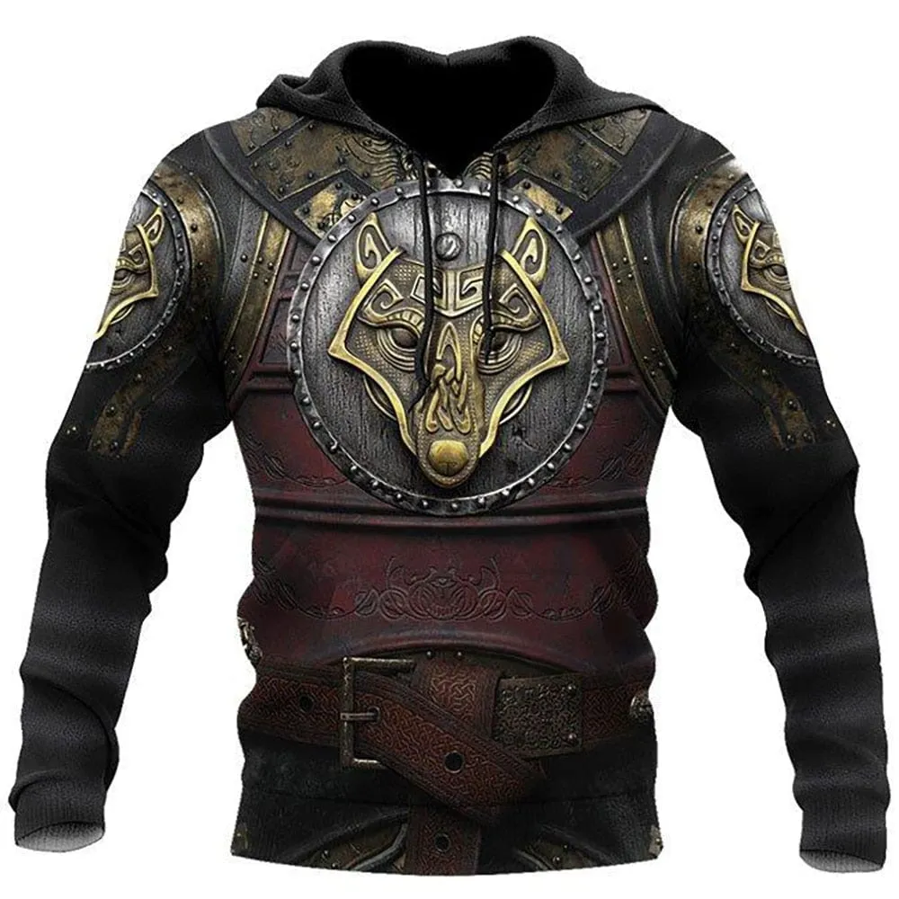 Hoodie Viking "Fenrir, l'Équipement de Bronze"